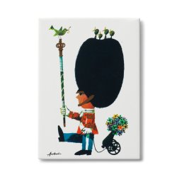 Magnet - Garder Med Fuglerede