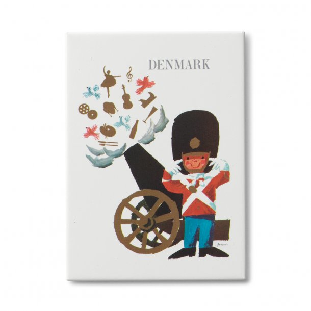 Magnet - Garder Med Konfettikanon