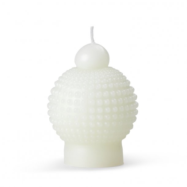 Tivoli kuppel candle - White