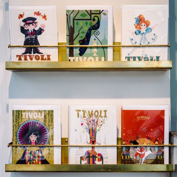 Foldekort A5 - Tivoli Pfuglen