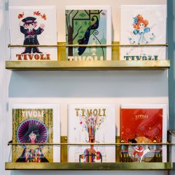 Foldekort A5 - Tivoli Willow