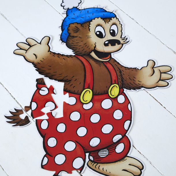 Rasmus Klump Gulvpuslespil - 1 meter