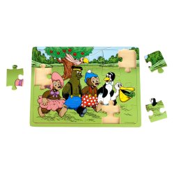 Rasmus Klump Trpuslespil - Vennerne