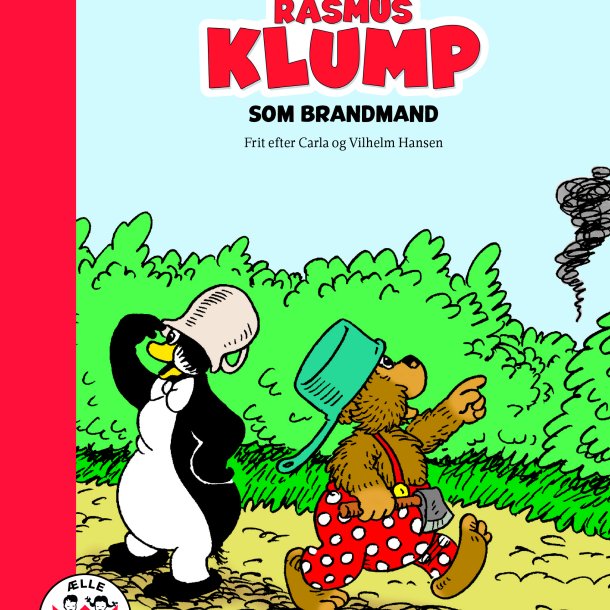 Ælle Bælle Bog - Rasmus Klump Som Brandmand - Rasmus Klump - Little Tivoli