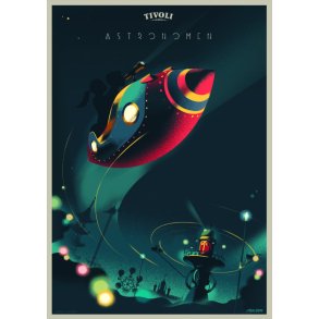 Astronomen A3 plakat