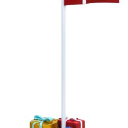 Bordpynt - Flag med pakker