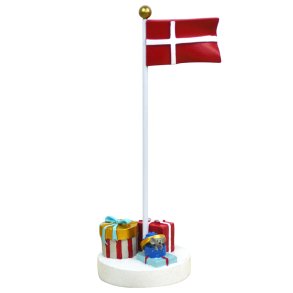 Bordpynt - Flag med pakker