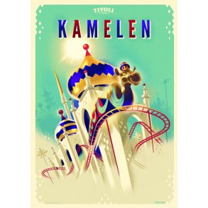 Kamelen A3 plakat