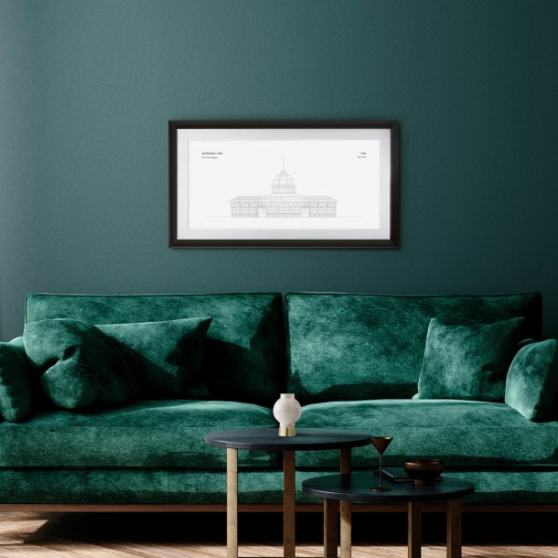 Grafisk plakat - Glassalen