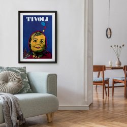 Tivoliplakat - Peter Carlsen 1995 