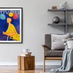 Tivoli Plakat - Wilhelm Freddie 1987