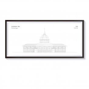 Grafisk plakat - Glassalen