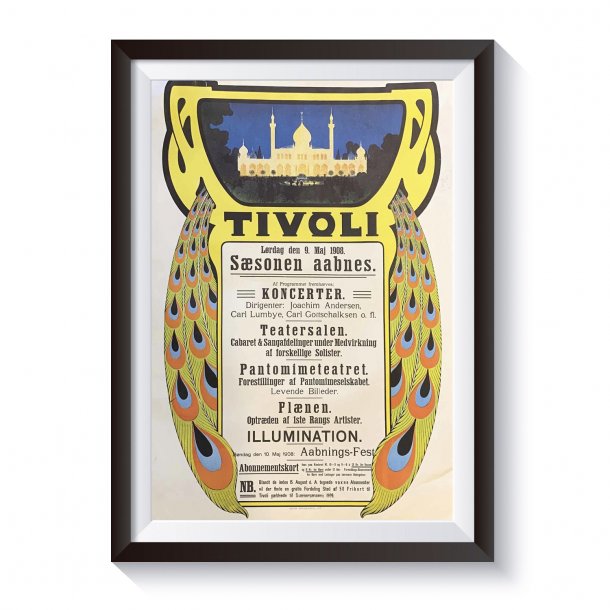 Tivoli rsplakat - 1908