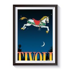 Tivoliplakat 60 x 80 - Bo Bonfils 1982 