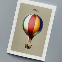 Ballongyngen foldekort A5