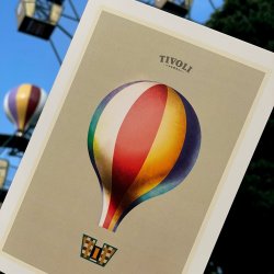 Ballongyngen foldekort A5