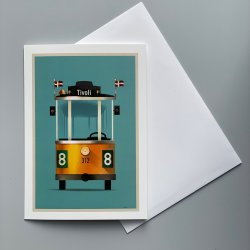 Linie 8 foldekort A5