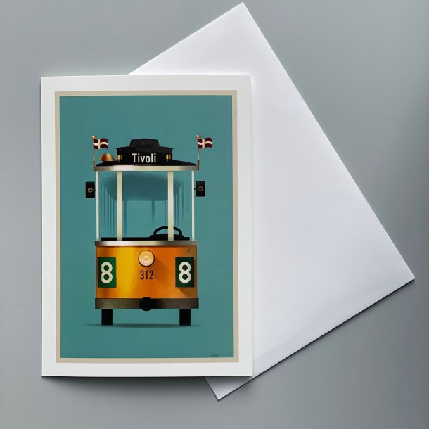 Linie 8 foldekort A5