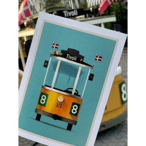 Linie 8 foldekort A5