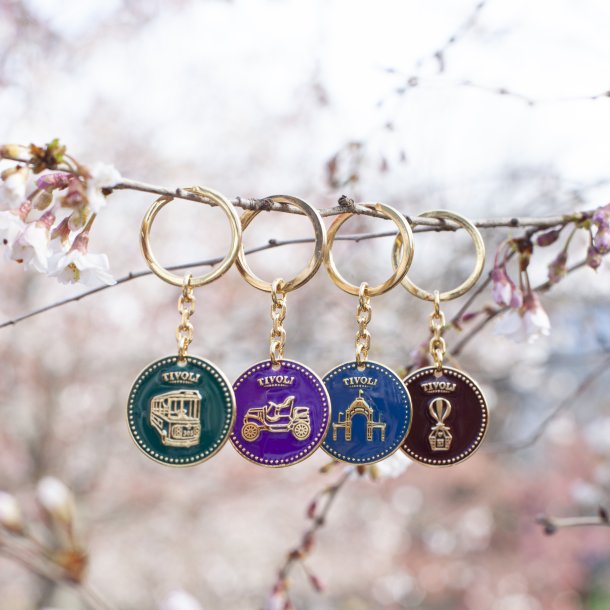 Tivoli Keychain - The Trolley Car
