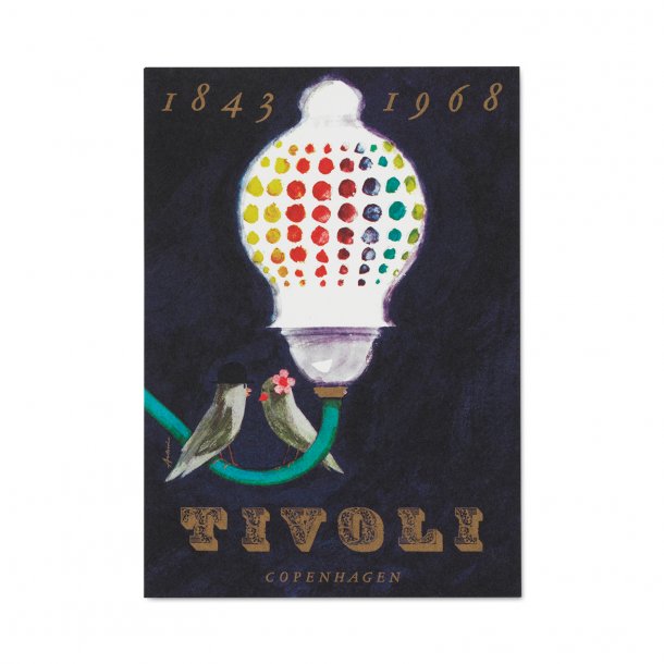 Postkort - Tivoli By Ib Antoni
