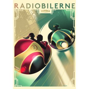 Radiobilerne A3 plakat
