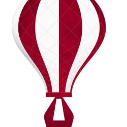 Ballongyngen, rd - Flet-selv