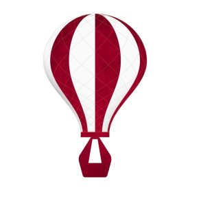 Ballongyngen, rd - Flet-selv