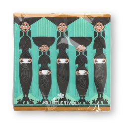 Servietter - Kaffedamer