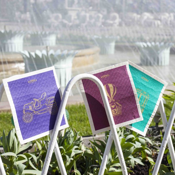 Reusable Dish Cloths - The Trolley Car