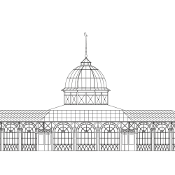 Grafisk plakat - Glassalen