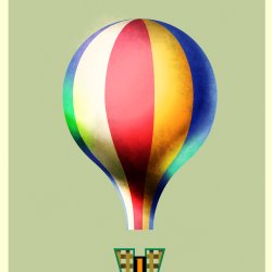 Ballongyngen A3 plakat