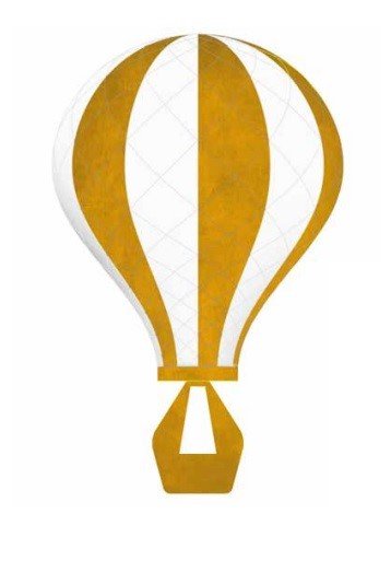 Ballongyngen, gul - Flet-selv