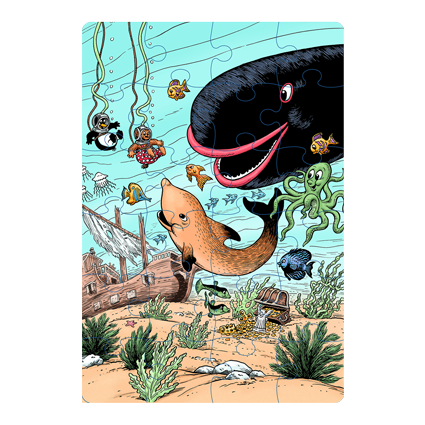 Rasmus Klump 2 puslespil - Mary