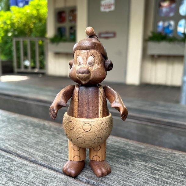 Rasmus Klump wooden figure