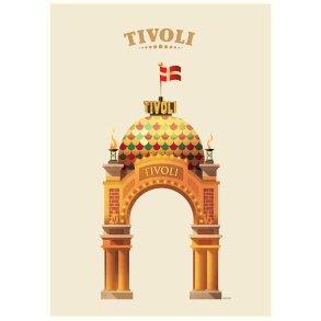 Hovedindgangen - A3 Plakat